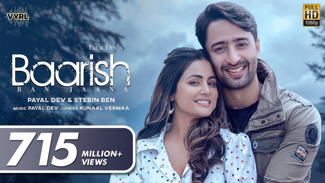 Baarish Ban Jaana lyrics