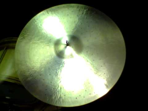 22 Kontroversial OH Ride, 2290g - Handcrafted cymbals by Craig Lauritsen.MOV