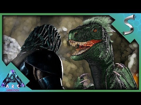 EXPLORING THE OLD RAILWAY CAVE FOR THE ARTIFACT OF THE DEPTHS! - Ultimate Ark [E65 - Aberration]