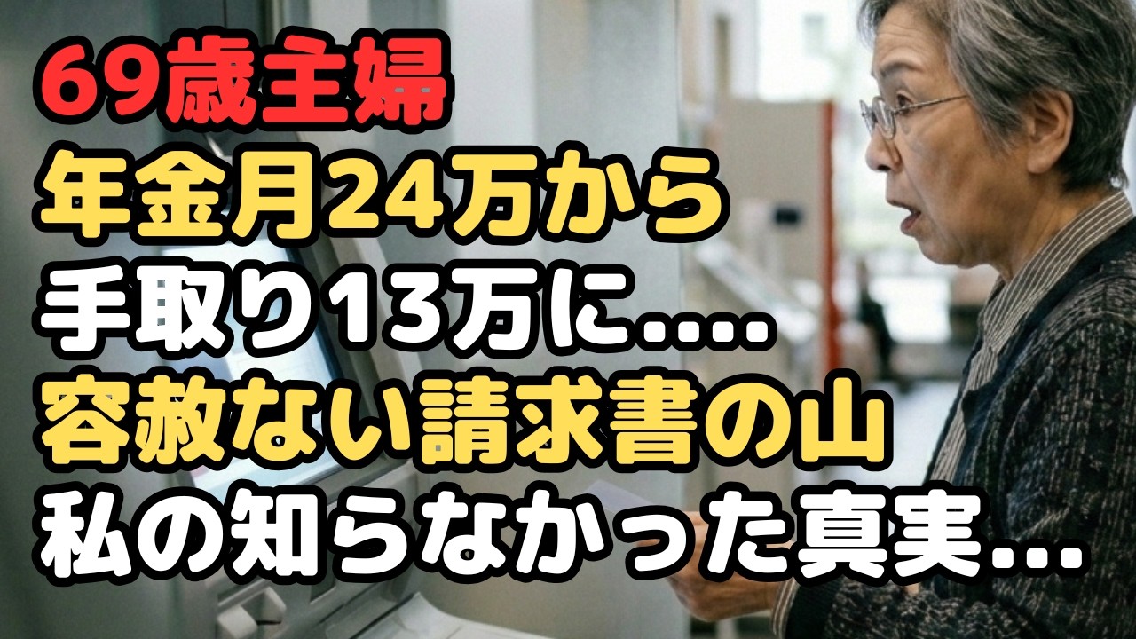「えっ、夫婦で24万円あった年金が…？」69歳女性、夫を見送ったあとに知った『自分の手取り13万円台』の現実
