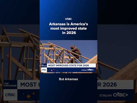 Arkansas is America's most improved state in 2026