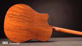 Video thumbnail for Breedlove Acoustic Guitars: Solo Dreadnought Guitar by Breedlove Guitars