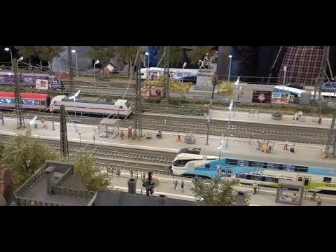 Model Railroad Exhibition H0 DB Bonn Hauptbahnhof and others