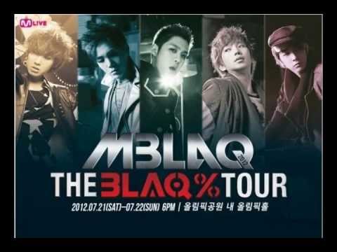MBLAQ (엠블랙) THE BLAQ% TOUR 개인티져