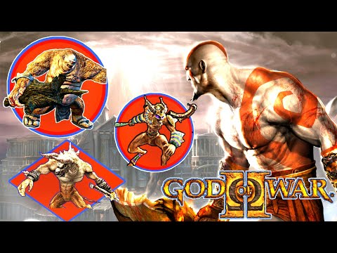 Comboing All God of War 2 Creatures! [COMBO MAD]