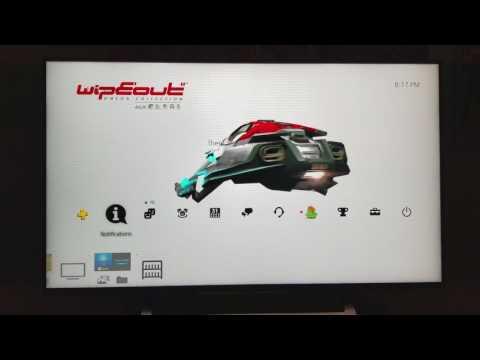 Wipeout Omega Collection Dynamic PlayStation 4 PS4 Theme