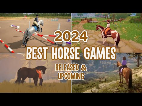 BEST *NEW* HORSE GAMES of 2024!! Released & Upcoming (PC and DOWNLOAD)