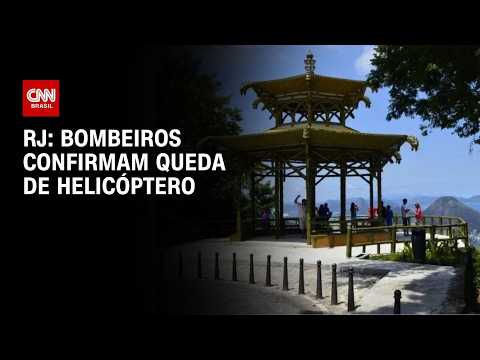Helicóptero cai na região da Vista Chinesa, no Rio de Janeiro | AGORA CNN