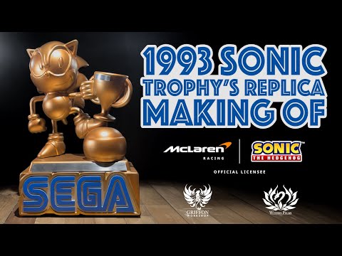 Sonic the Hedgehog x McLaren - Making of the 1993 Sonic GP Trophy Replica