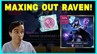 Hunting For Raven Shards! Black Friday Sale Raven Legendary Chest Opening Injustice 2 Mobile