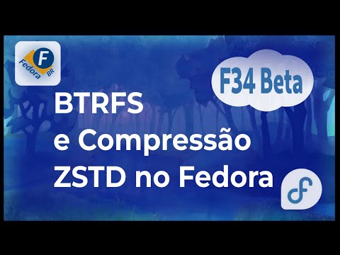 BTRFS e compressão no F34