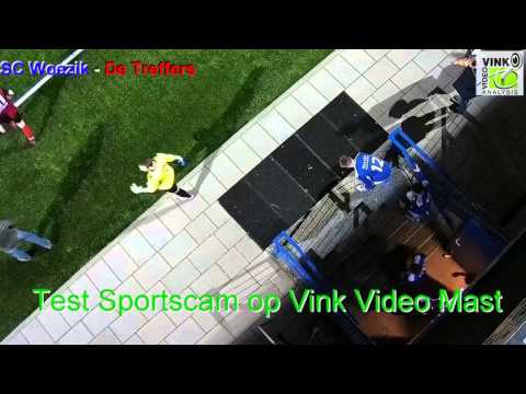 20160414 Test Sportscam op Vink Video Mast SC Woezik - De Treffers