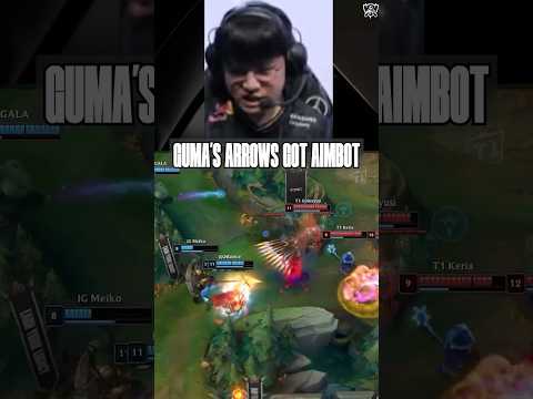 GUMA’S ARROWS GOT AIMBOT #t1tv #t1 #worlds2025