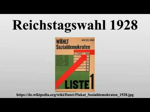 Reichstagswahl 1928