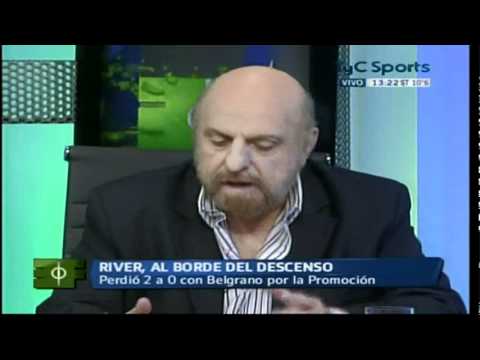 River al borde del descenso - Estudio futbol - completo- 23/06/2011