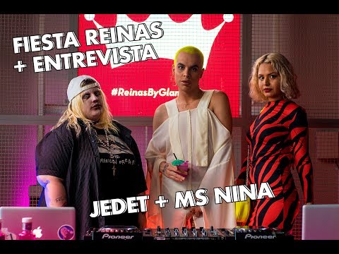 Entrevista a KING JEDET & MS NINA en la fiesta de su videoclip #REINAS 💋👸🏼