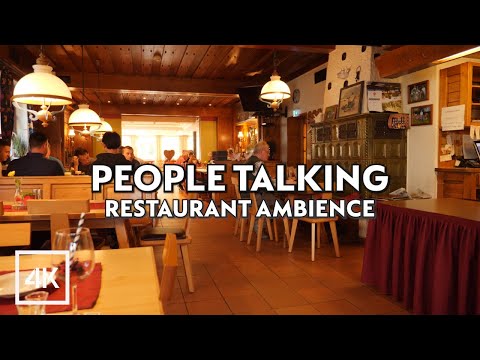 Background Noise People Talking - Restaurant Ambience - 10 Hours