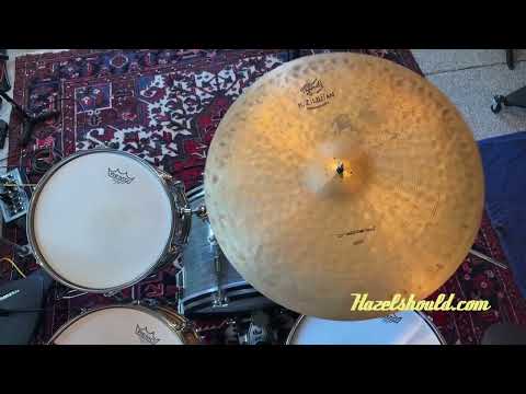 Zildjian K CONSTANTINOPLE 22” MEDIUM THIN HIGH 2494 g LIGHT COMPLEX Smoky CRASHABLE image 7