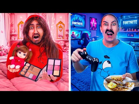 TROCAMOS DE VIDA POR 1 DIA! (Me arrependi)