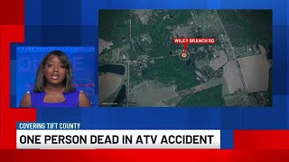 22-year-old killed in Saturday evening ATV crash in Tift County
