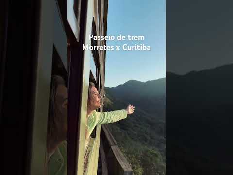 Passeio de trem Curitiba x Morretes