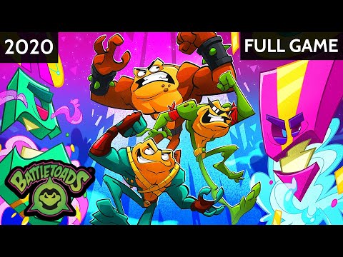 Battletoads 2020 FULL Game Walkthrough - All Missions