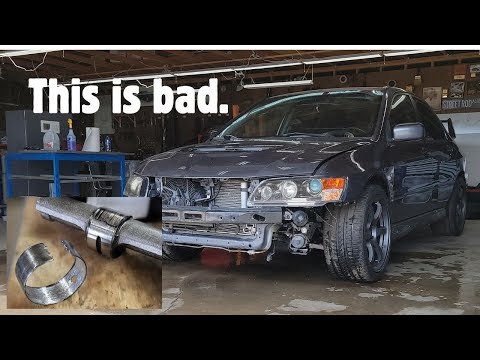 This is bad.... Abandoned Mitsubishi Evolution 9 MR Rebuild Part 2