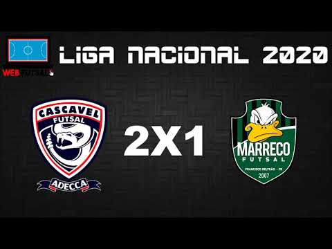 Cascavel Vence Marreco e é Líder do Grupo - Liga Nacional de Futsal 2020