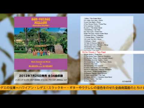 BON-VOYAGE MELLOW ~Hawaiian Rhythm~ Music Selected and Mixed by Mr.BEATS a.k.a. DJ CELORY