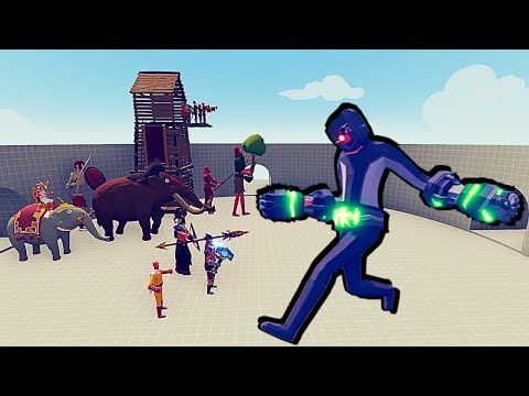 TITANIUM BOXER vs ALL TABS POWERFUL ARMY - Totally Accurate Battle Simulator TABS