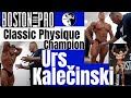 Urs Kalečinski, @the.miraclebear, Boston Classic Champion posing at 3 and 2 days out of the show
