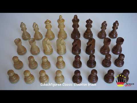 Шахітні фігури дерев'яні SсhachQueen класичний Стаунтон 97 мм (E26)