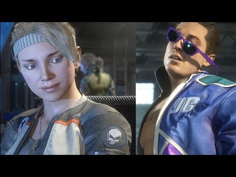 Sonya Blade Cant Believe She Will Sleep With Johnny - Mortal Kombat 11