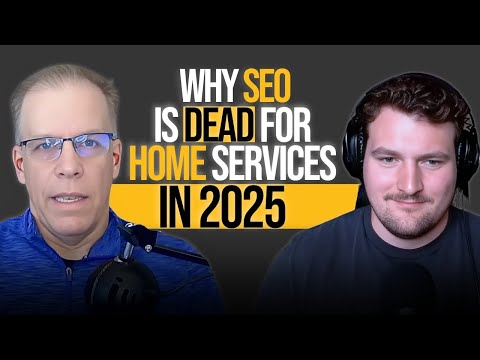 Why SEO Is Dead for Home Services in 2025: Workbench interview thumbnail