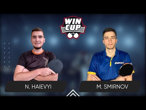 23:00 Nazarii Haievyi - Mykyta Smirnov West 5 WIN CUP 28.05.2024 | Table Tennis WINCUP
