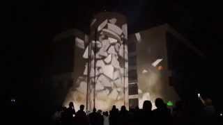 preview picture of video '3Д Прожекция, 24 Май, Благоевград / 3D Projection Mapping, 24 May, blagoevgrad'