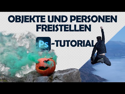 Isolating objects and people from the background - Photoshop Tutorial [German]
