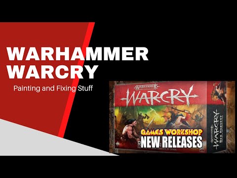 Painting Warcry Red Harvest Terrain