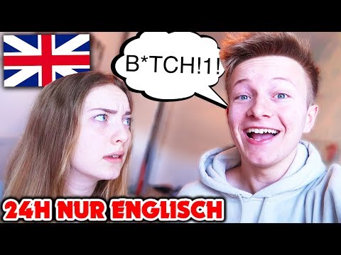 24H nur ENGLISCH reden mit FREUNDIN 😱🏴󠁧󠁢󠁥󠁮󠁧󠁿