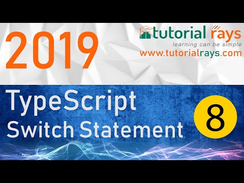8 TypeScript Switch Statement 2019 Tutorial Rays | By Umar Rahman