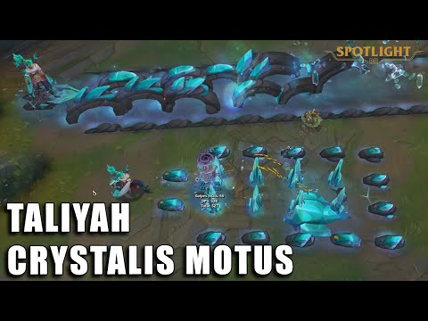 Taliyah Crystalis Motus - Skin Spotlight PREVIA