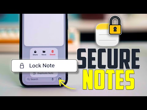 Secure Your Apple Notes With Password on iOS 26 | Protect Your Privacy