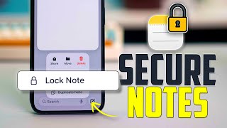 Secure Your Apple Notes With Password on iOS 26 | Protect Your Privacy