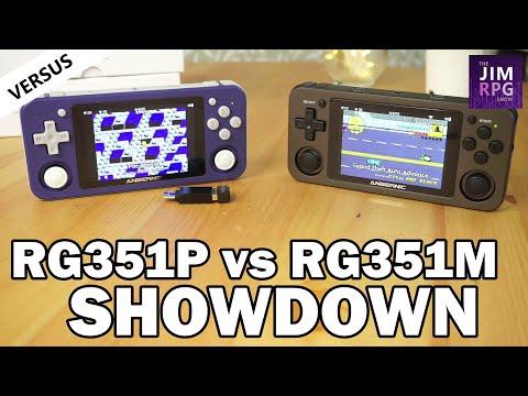 ANBERNIC RG351P vs RG351M - Is the Plastic or Metal better for gaming? (I did not expect this!)