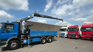 Venta de DAF CF 85.380 6x4 Tipper HIAB 144ES 3-DUO Euro 3 Full Leaf Sprung Ma camión caja abierta - Imagen 4 | Autoline BO DAF CF 85.380 6x4 Tipper HIAB 144ES 3-DUO Euro 3 Full Leaf Sprung Ma camión caja abierta | Imagen 4 - Autoline