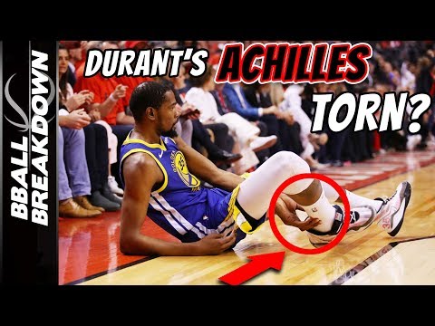 Баскетбол Kevin Durant Devastating ACHILLES INJURY Explained