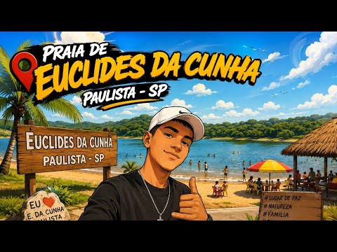 Praia de Euclides da Cunha Paulista ⛱️