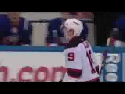 Travis Zajac Shorthanded Goal (Devils vs Islanders 1/17/09)