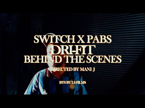 BEHIND THE SCNES OF SWiTCH X PABS DRI-FIT MUSIC VIDEO - MANI J FILMED THIS