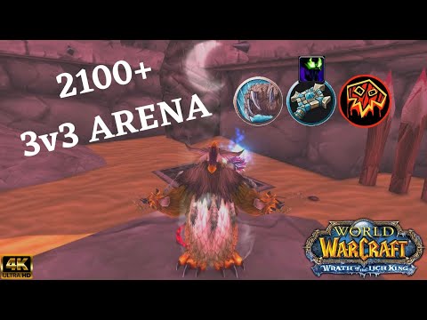 2100-2300 MMR Arena Moonkin WotLK Classic Nassan Season 6 3v3 Part 2 (OWLPLAY)